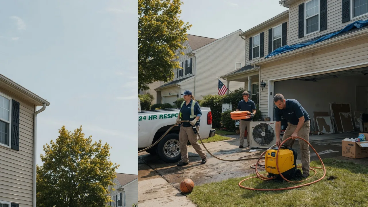 Emergency Water Damage Restoration in Big Pool, MD near me